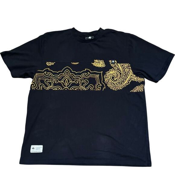 Men's Lifted Research Group LRG Short Sleeve Black T-Shirt, Size Large, EUC - Picture 1 of 3